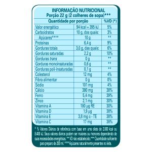 Quantas calorias em 1 porção (20 g) Leite em Pó Fit?