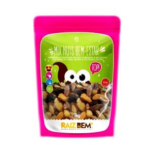 Quantas calorias em 1 porção (20 g) Mix Nuts Bem-Estar?