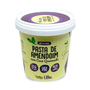 Quantas calorias em 1 porção (20 g) Pasta de Amendoim Coco Queimado?