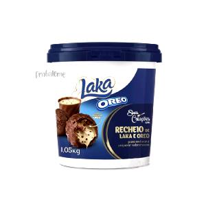 Quantas calorias em 1 porção (20 g) Recheio Laka Oreo?