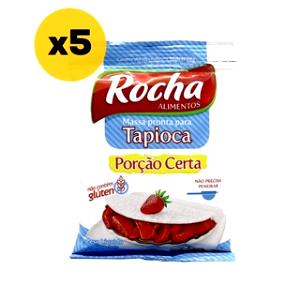 Quantas calorias em 1 porção (20 g) Tapioca?