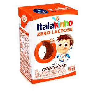 Quantas calorias em 1 porção (200 g) Achocolatado Zero Lactose?