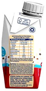 Quantas calorias em 1 porção (200 g) Bebida Láctea Quinoa e Linhaça?