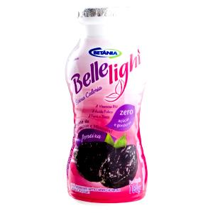 Quantas calorias em 1 porção (200 g) Belle Light Ameixa?