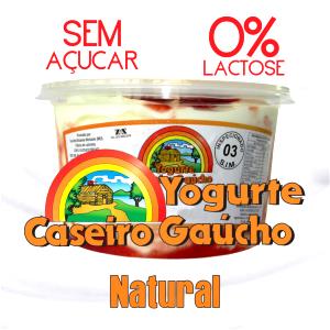 Quantas calorias em 1 porção (200 g) Iogurte Natural Zero Lactose?