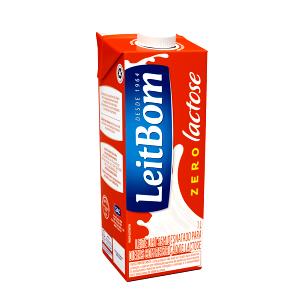 Quantas calorias em 1 porção (200 ml) Leite Semidesnatado Zero Lactose?