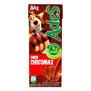 Quantas calorias em 1 porção (200 ml) Soja + Sabor Chocolate?