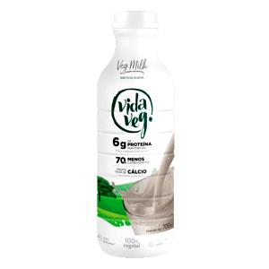 Quantas calorias em 1 porção (200 ml) Vegmilk?