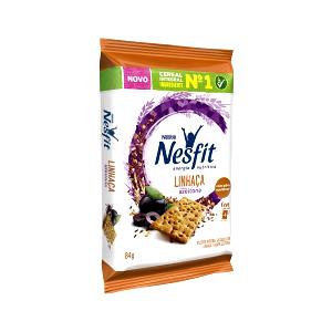 Quantas calorias em 1 porção (21 g) Nesfit Linhaça e Azeitona?