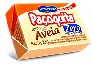 Quantas calorias em 1 porção (21 g) Paçoquita Aveia Zero?