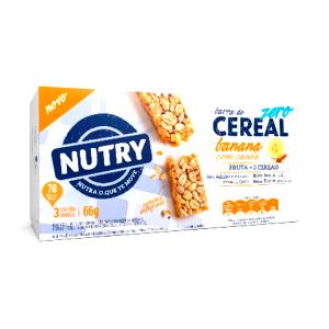 Quantas calorias em 1 porção (22 g) Barra de Cereal Zero Banana com Canela?