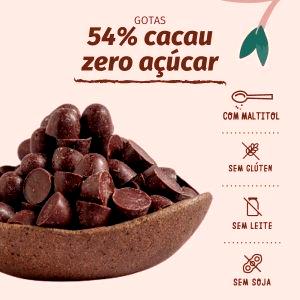 Quantas calorias em 1 porção (23 g) Chocolate sem Lactose 39% Cacau?