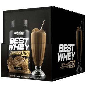 Quantas calorias em 1 porção (24 g) Best Whey Iso Pão de Mel?