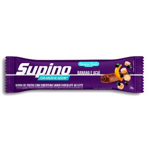 Quantas calorias em 1 porção (24 g) Supino Banana e Açaí?