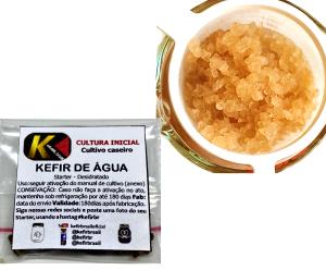 Quantas calorias em 1 Porção (245 G) Kefir de Água?