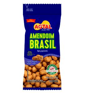 Quantas calorias em 1 porção (25 g) Amendoim Crocante?