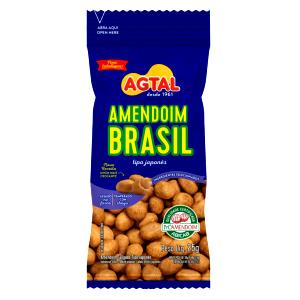 Quantas calorias em 1 porção (25 g) Amendoim Japonês?