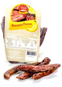 Quantas calorias em 1 porção (25 g) Banana Passa?