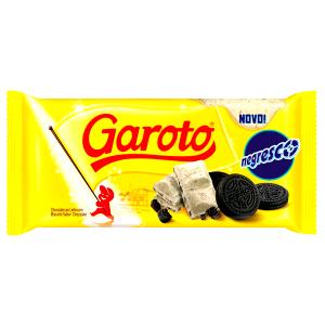 Quantas calorias em 1 porção (25 g) Barra Negresco?