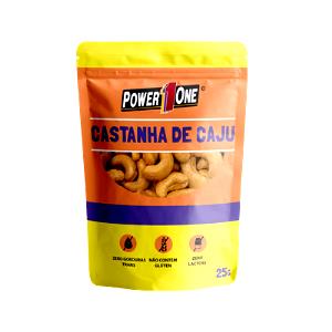 Quantas calorias em 1 porção (25 g) Castanhas de Caju?