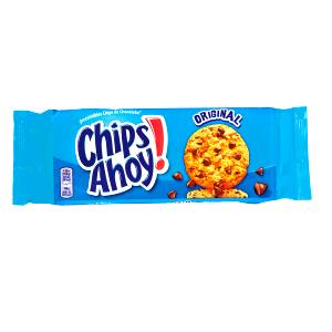 Quantas calorias em 1 porção (25 g) Chips Ahoy?