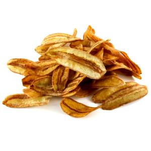 Quantas calorias em 1 porção (25 g) Chips de Banana com Canela?