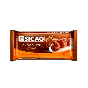 Quantas calorias em 1 porção (25 g) Chocolate Blend Sicao?