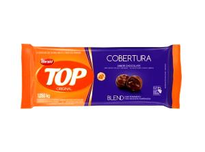 Quantas calorias em 1 porção (25 g) Chocolate Blend?