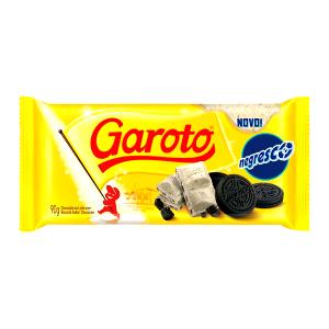 Quantas calorias em 1 porção (25 g) Chocolate Branco com Negresco?