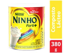 Quantas calorias em 1 porção (25 g) Composto Lácteo Ninho Forti+?