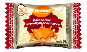 Quantas calorias em 1 porção (25 g) Doce de Leite 0% Adição de Açúcar?