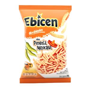 Quantas calorias em 1 porção (25 g) Ebicen Pimenta Mexicana?