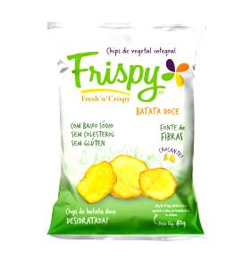 Quantas calorias em 1 porção (25 g) Frispy Batata Doce?