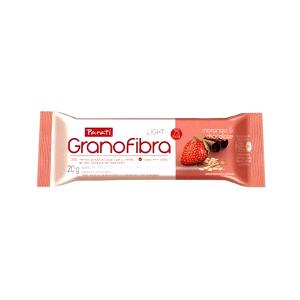 Quantas calorias em 1 porção (25 g) Granofibra Morango e Chocolate?