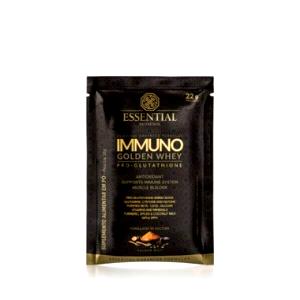 Quantas calorias em 1 porção (25 g) Immuno Whey Pro Glutathione Baunilha?