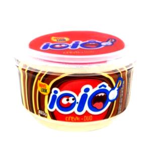 Quantas calorias em 1 porção (25 g) Io-Iô Cream Duo?