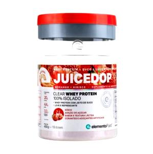 Quantas calorias em 1 porção (25 g) Juicedop?