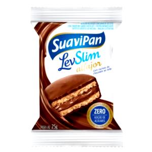 Quantas calorias em 1 porção (25 g) Levslim Goiaba?