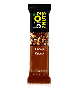 Quantas calorias em 1 porção (25 g) Maçã + 7 Castanhas?