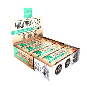 Quantas calorias em 1 porção (25 g) Marzipan Bar?