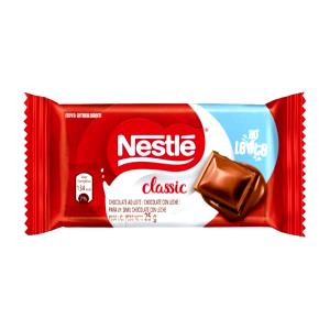 Quantas calorias em 1 porção (25 g) Milk Chocolate?