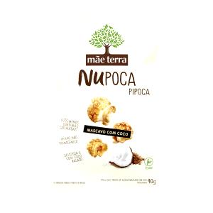 Quantas calorias em 1 porção (25 g) Nupoca Mascavo com Coco?