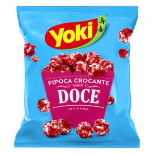 Quantas calorias em 1 porção (25 g) Pipoca Pronta Doce?