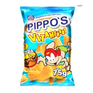 Quantas calorias em 1 porção (25 g) Pippo