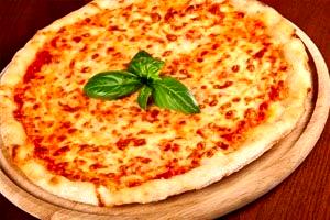 Quantas calorias em 1 porção (25 g) Pizza Margherita?