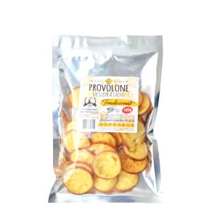 Quantas calorias em 1 porção (25 g) Queijo Provolone Desidratado?