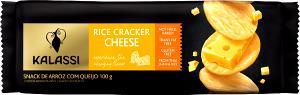 Quantas calorias em 1 porção (25 g) Rice Cracker Cheese?