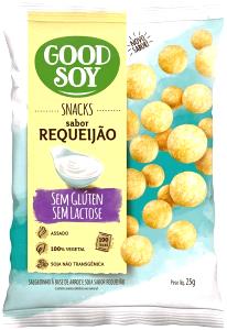 Quantas calorias em 1 porção (25 g) Snack Requeijão?