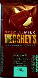 Quantas calorias em 1 porção (25 g) Special Milk Castanha do Pará?