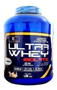 Quantas calorias em 1 porção (25 g) Ultra Whey Isolate?